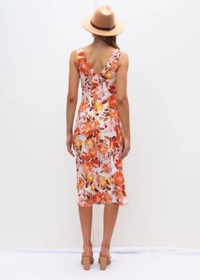 Vêtement à manches minces et sans manches V Collier Vêtement floral Femmes Fibre de polyester