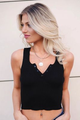 V-Neck sans manches Camisole haut confortable gilet à fente femmes sexy gilet de base haut