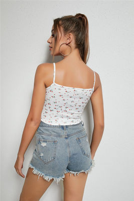 Petit Vêtement Fresh Camisole Vêtement Floral Lace Vêtement Top Patchwork Suspenders Mode