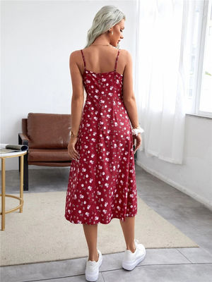 Des robes florales élégantes multicolores Pour les femmes
