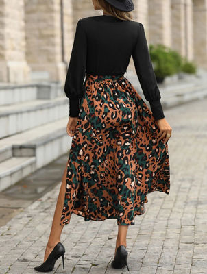 Vêtements à manches longues en patchwork