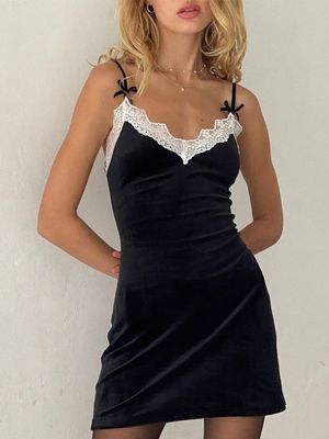 Paquet sans manches Robe de hanche personnalisée Sexy pur désir dentelle couture ceinture sac fesse Robe fesse