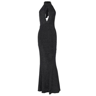 Vêtement personnalisable Nouveau printemps été mode sexy découpage sans dos Robe ronde mince
